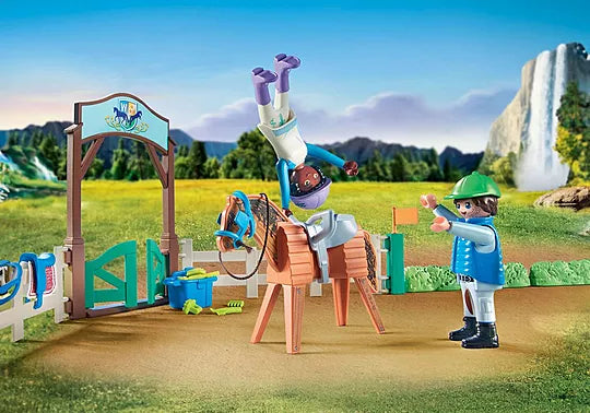 Horse Fans Clubhouse  - Playmobil Horses Of Waterfall  71638