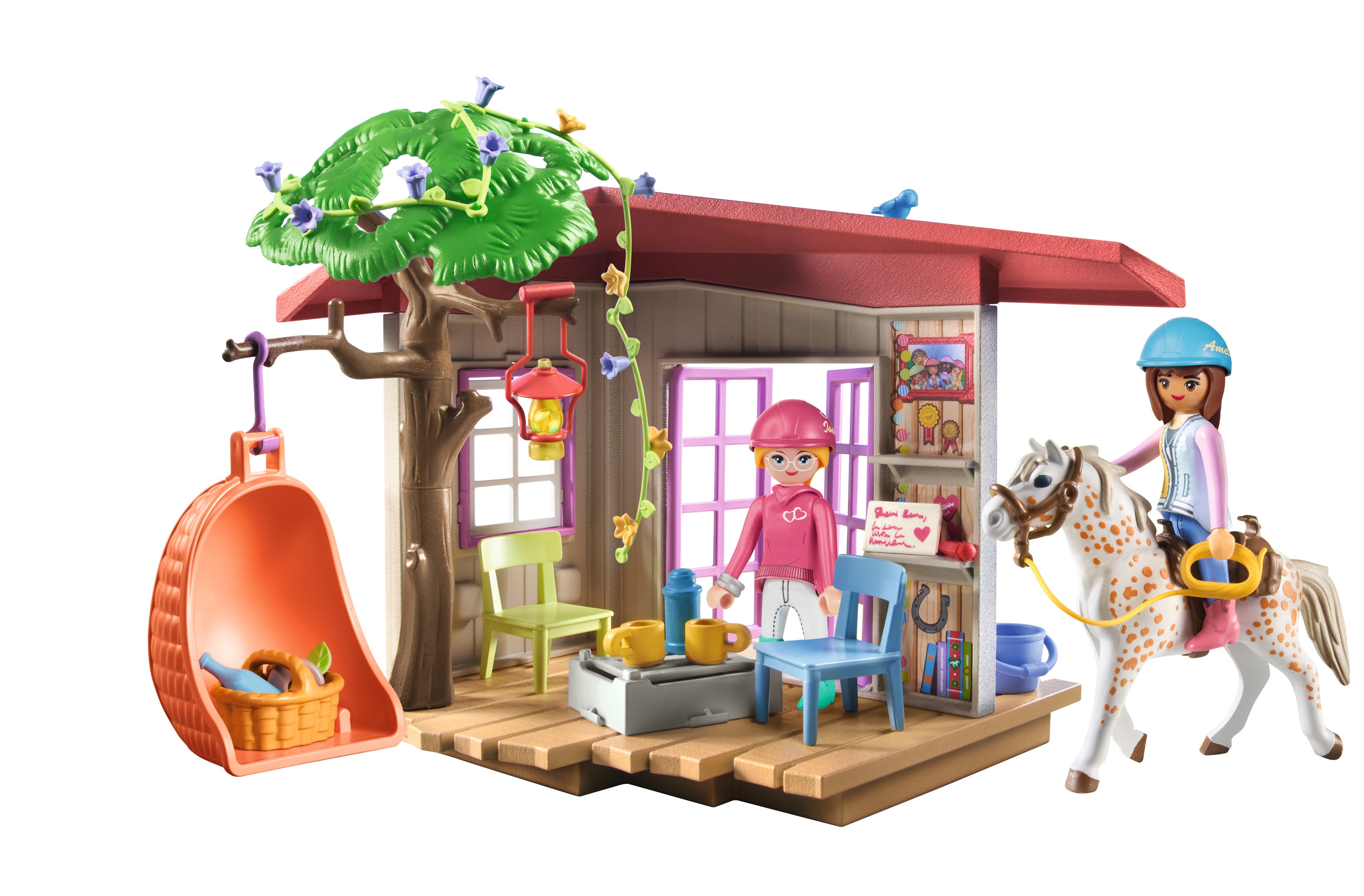 Horse Fans Clubhouse  - Playmobil Horses Of Waterfall  71638