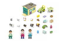 Playmobil Junior Farm Adventure With Tractor 71656