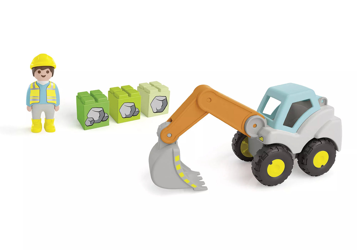 Playmobil Junior Shovel Excavator 71684