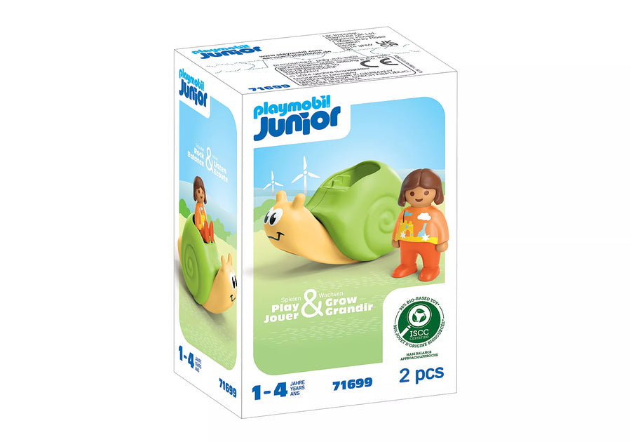 Playmobil Junior Rocking Snail With Rattle 71699