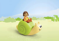 Playmobil Junior Rocking Snail With Rattle 71699