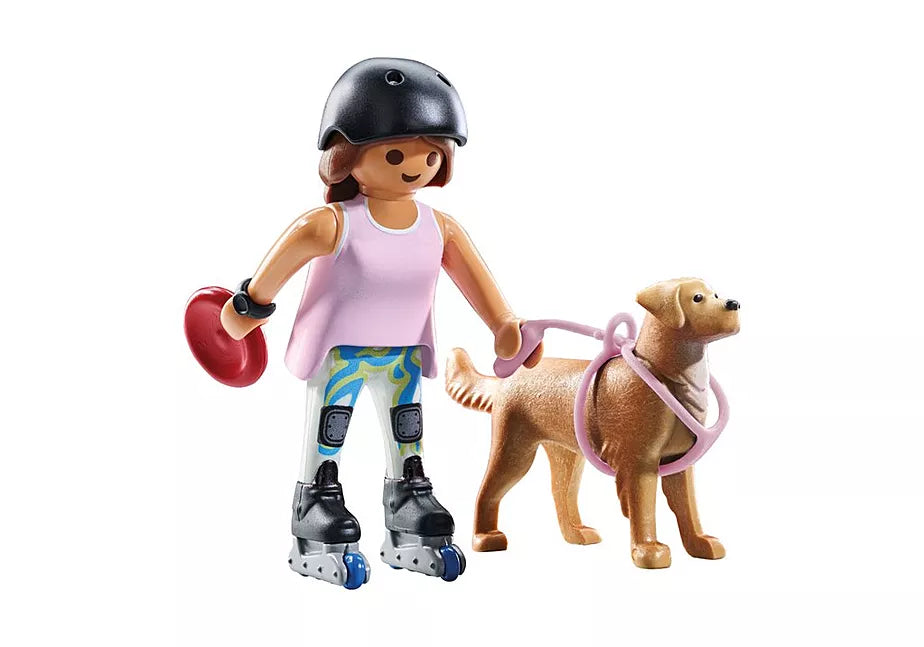 Playmobil Skater With Retriever 71739