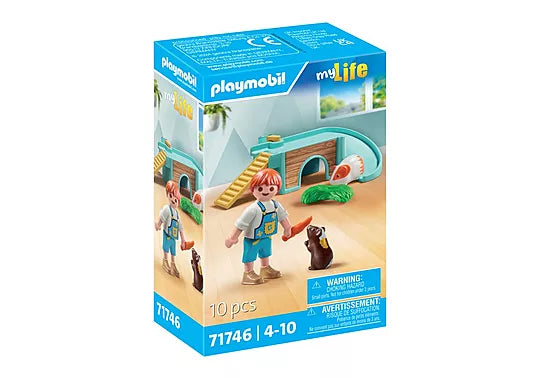 Playmobil My Life Guinea Pig House 71746