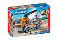 Construction Truck With Crane -  Playmobil Action Heroes 71750