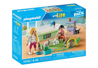 Playmobil My Life Starter Pack Rabbit Family