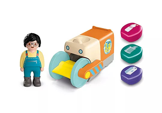 Push and Grab Garbage Collector - Playmobil Junior 71774