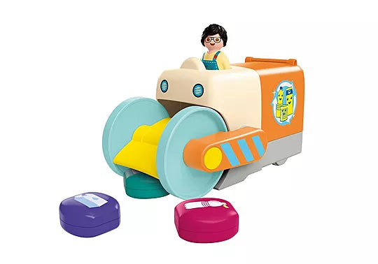 Push and Grab Garbage Collector - Playmobil Junior 71774