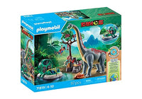 Brachiosaurus Encounter with Hovercraft - Playmobil Dinos 71819