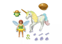 Unicorn Rainbow Flower with Fairy - Playmobil Magic Unicorns 71840