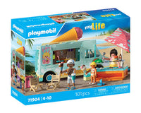 Playmobil My Life Ice Cream Truck With Surf Shop