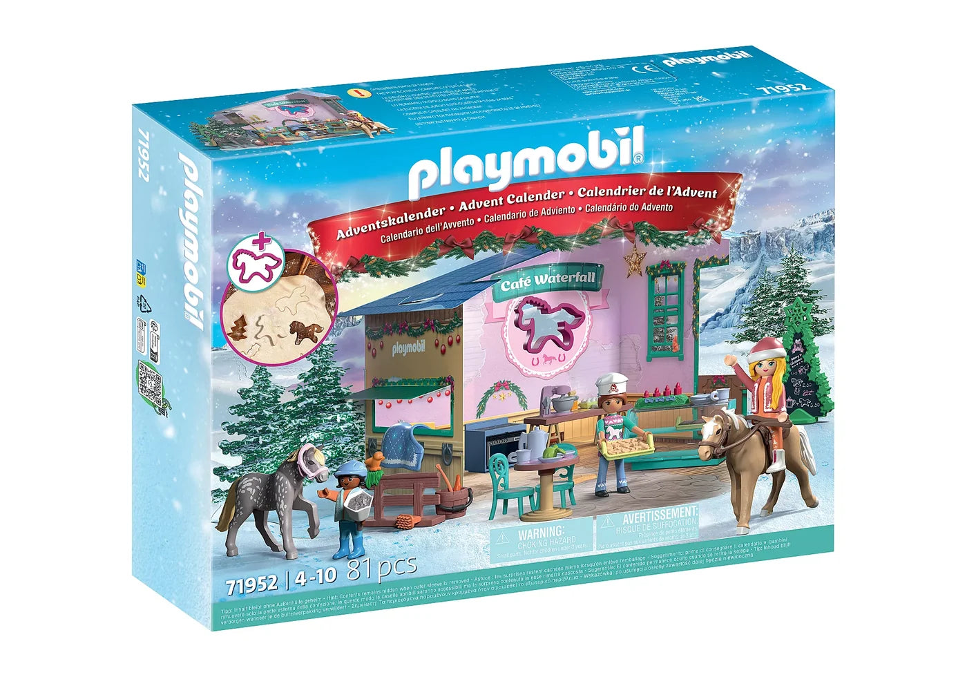 Christmas at the Rider Cafe - Playmobil Advent Calendar 71952