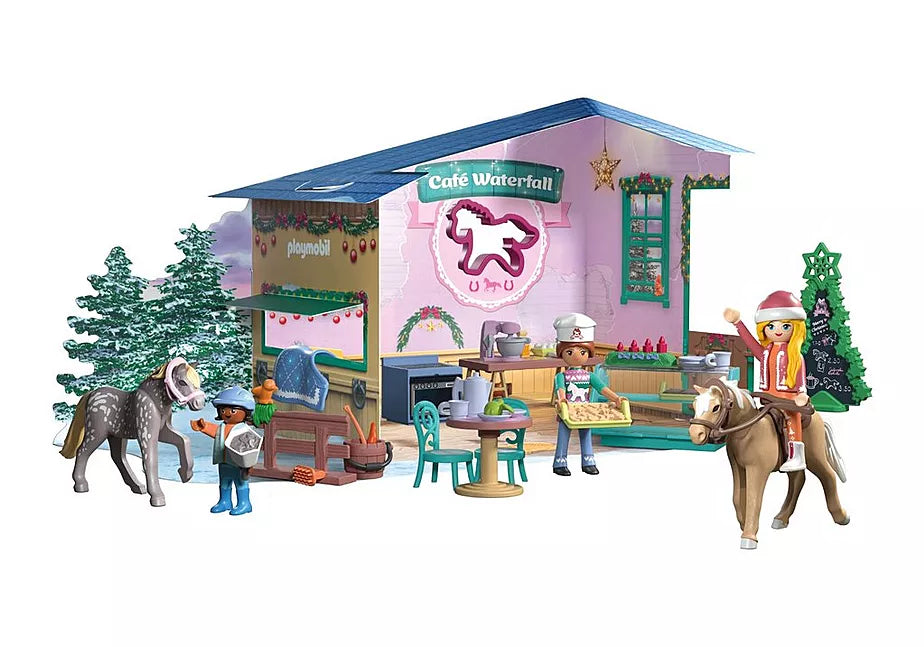 Christmas at the Rider Cafe - Playmobil Advent Calendar 71952
