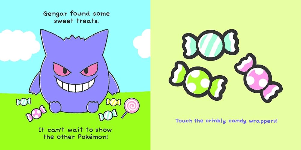 Pokémon Playtime: A Touch and Feel Adventure (Monpoké Board Book)