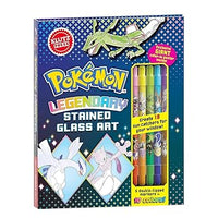 Klutz Pokemon Legendary Stained Glass