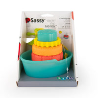 Sassy Baby Stackin' Ship Tub Toy 6mths+