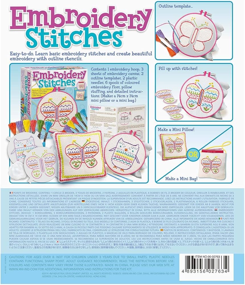 4M Embroidery Stitching