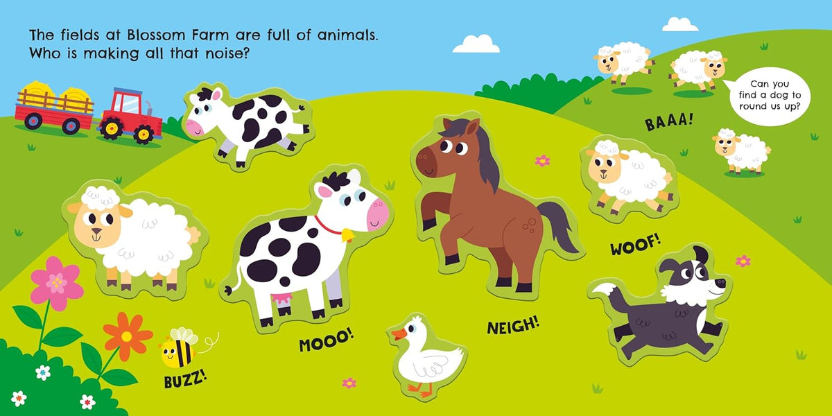 Usborne Farm Animals Magnetic Book