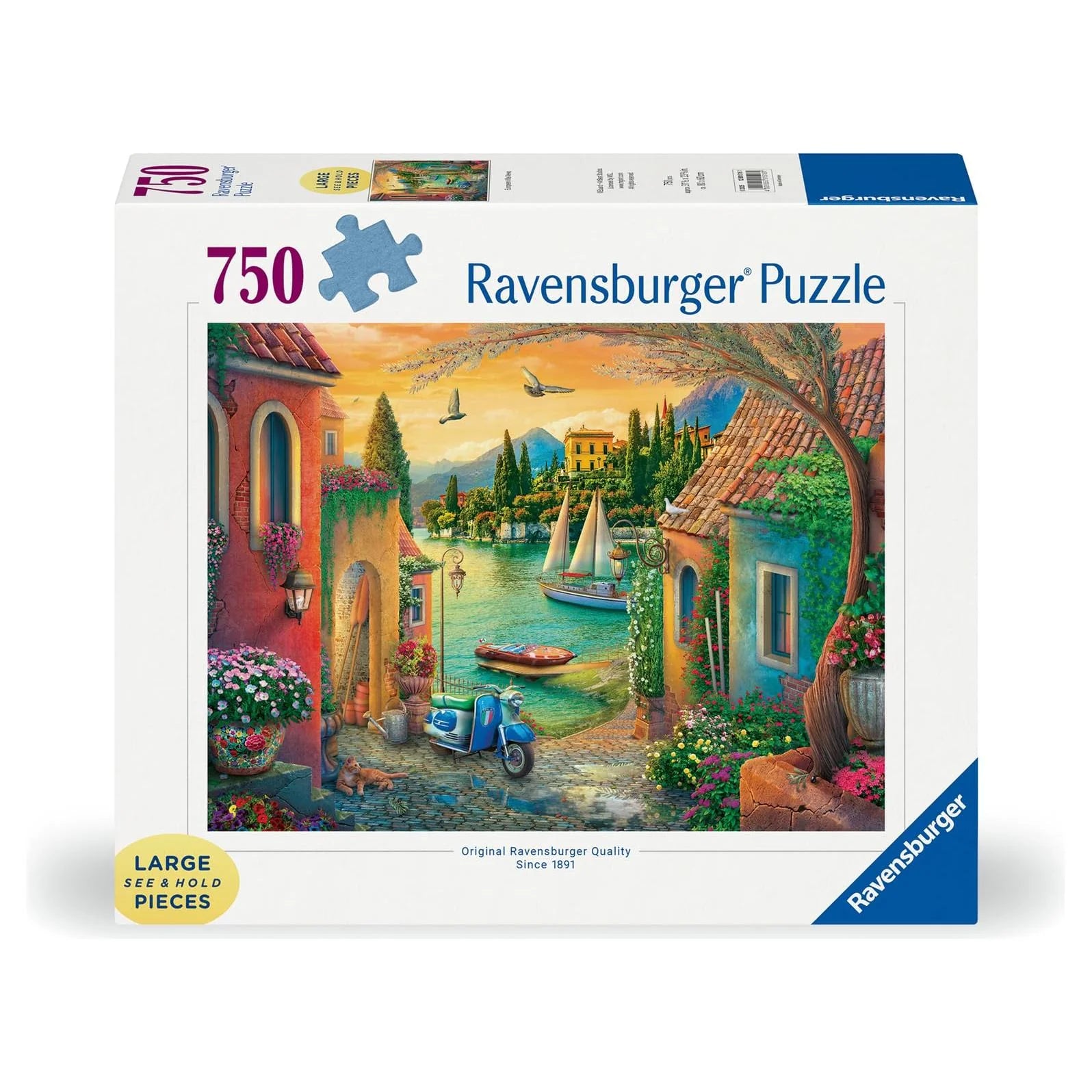 Ravensburger European Villa Views 750 Piece