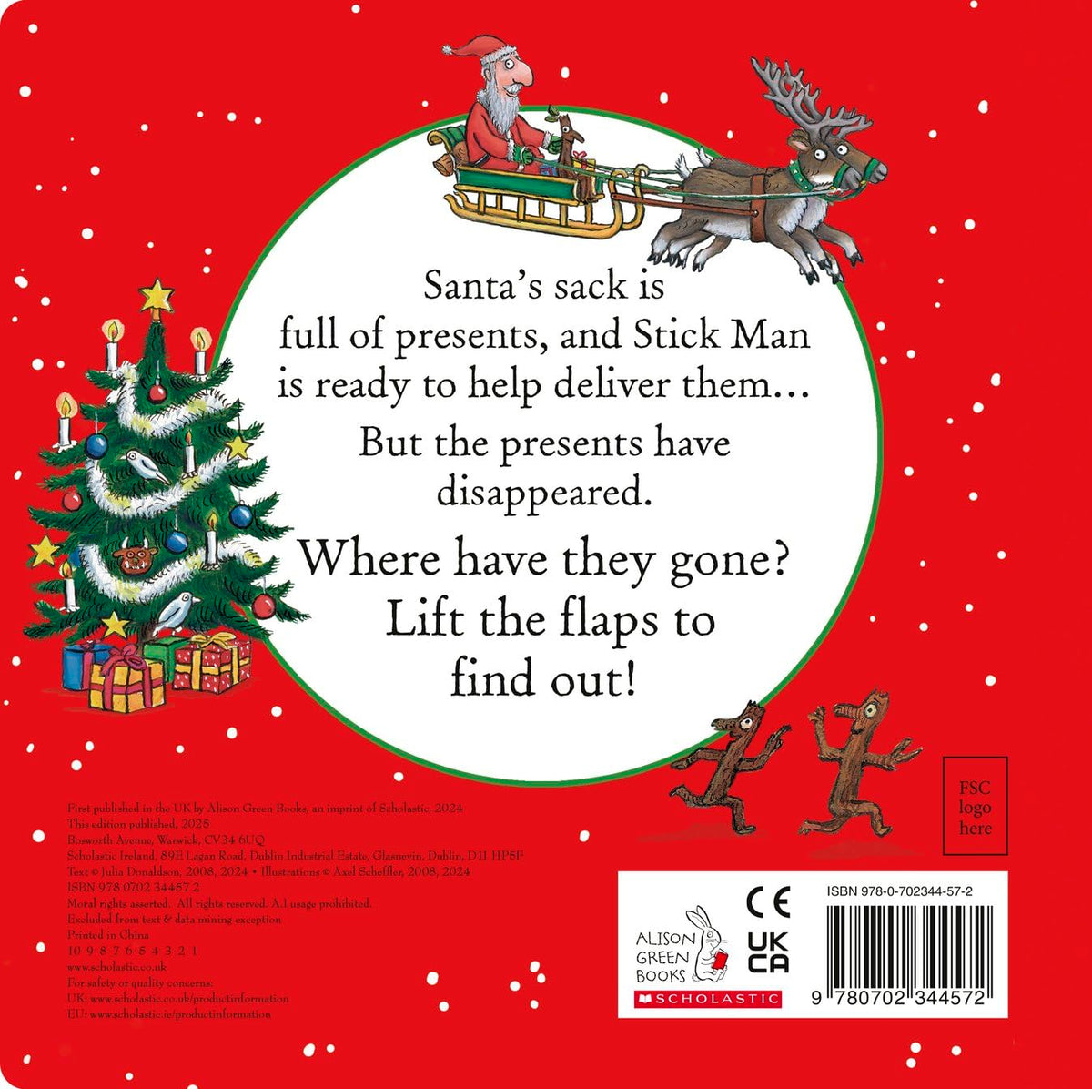 Stick Man: The Present Hunt: Lift The Flap Adventure