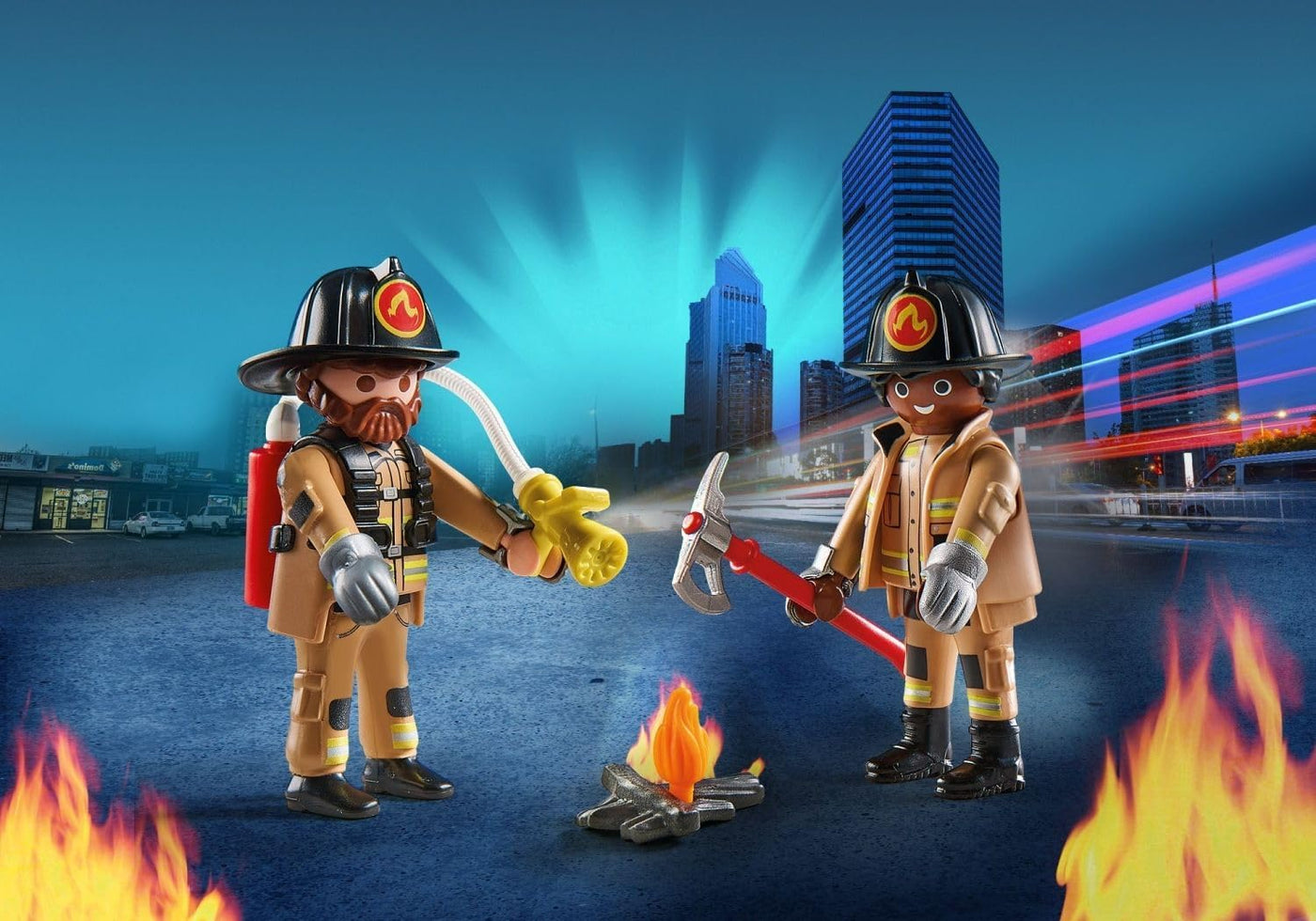 Playmobil Duo Pack: Firefighters 71207