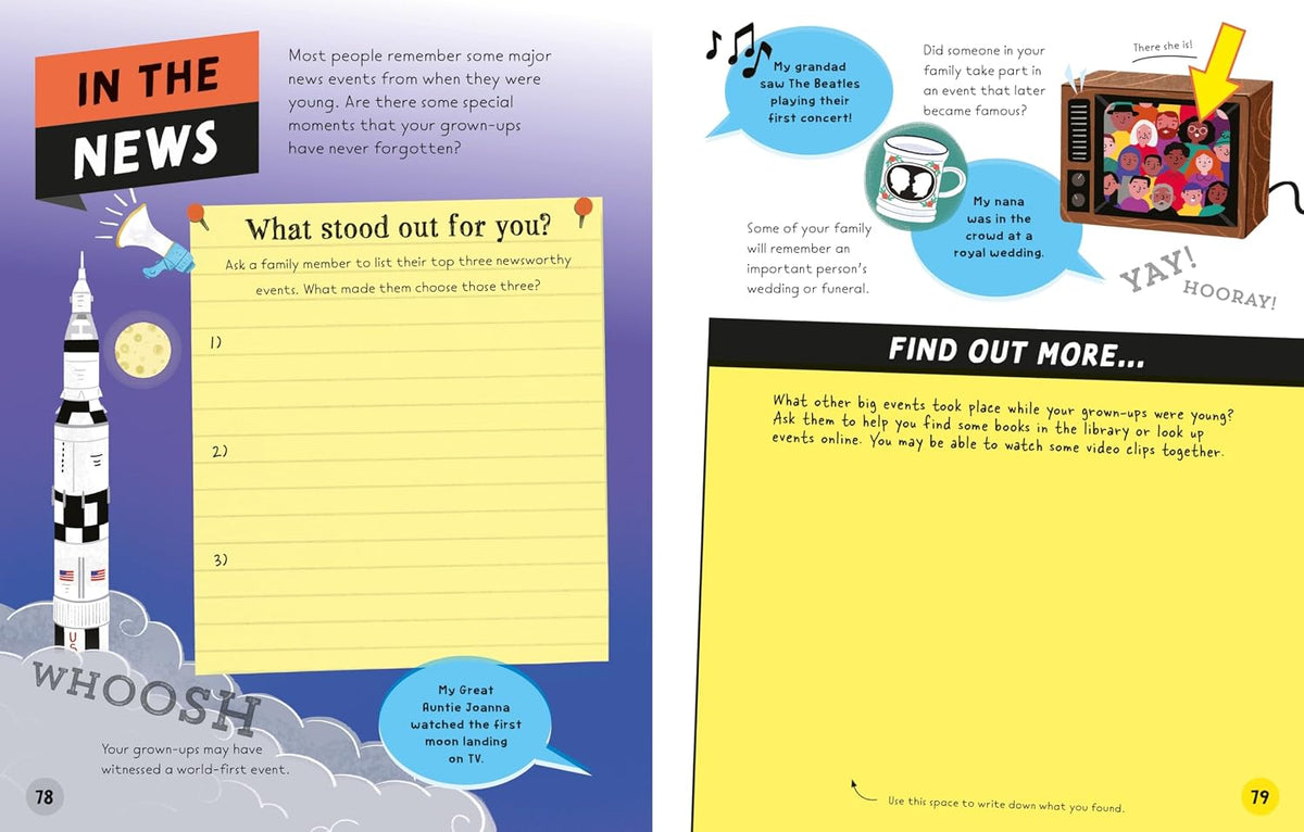 Usborne Write Your Own Family History