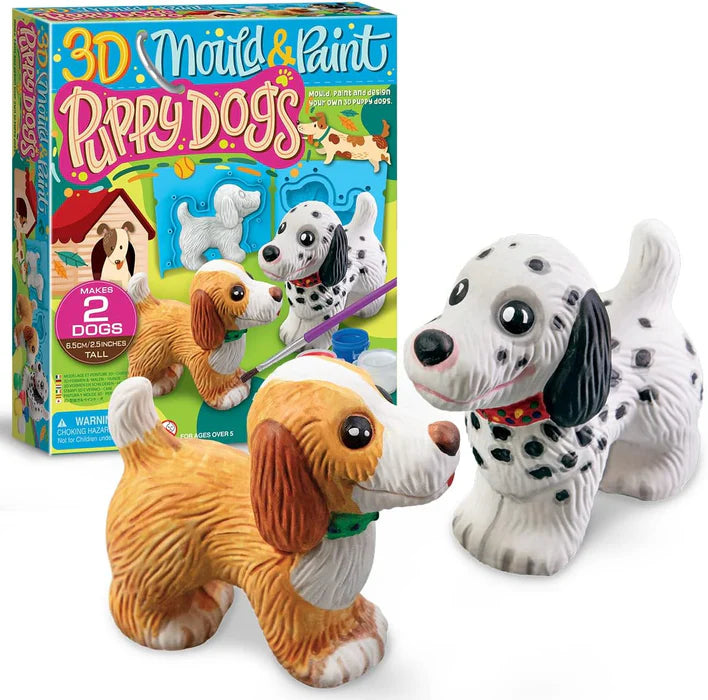 4M Mould & Paint Puppy Dogs