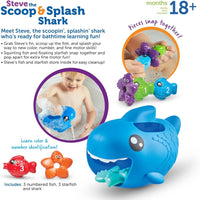 Learning Resourses Steve The Scoop & Splash Shark