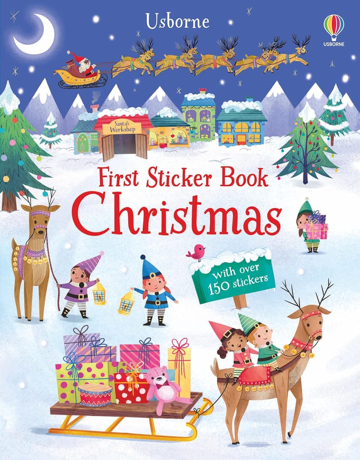Usborne My First Sticker Book Christmas