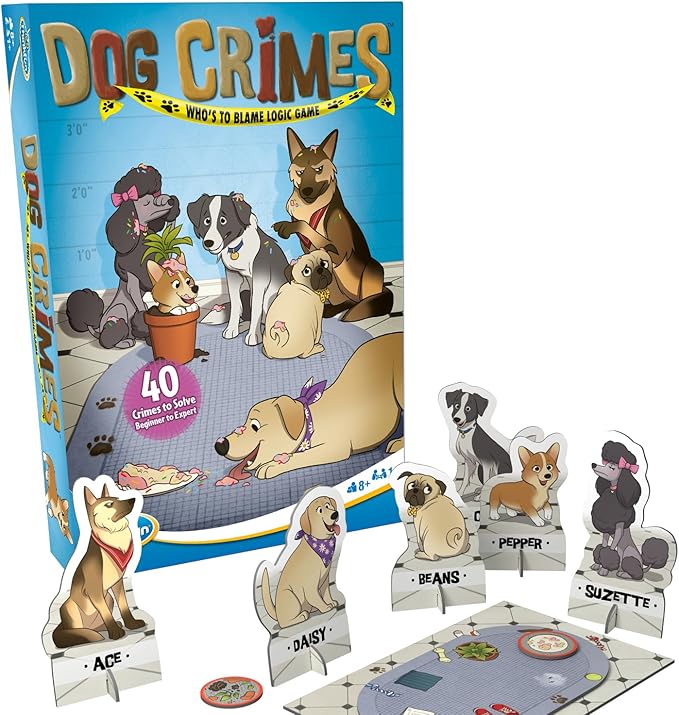 Think Fun Dog Crimes Logic Game
