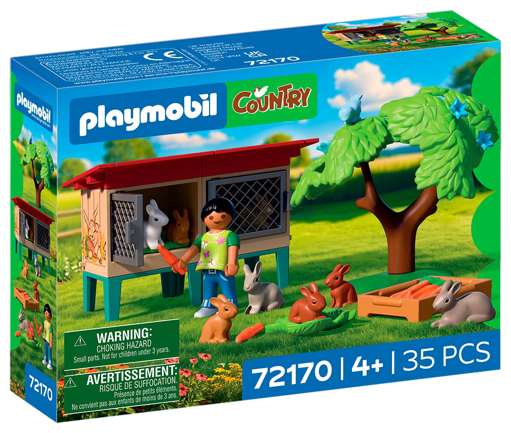 Playmobil Country Rabbit Hutch