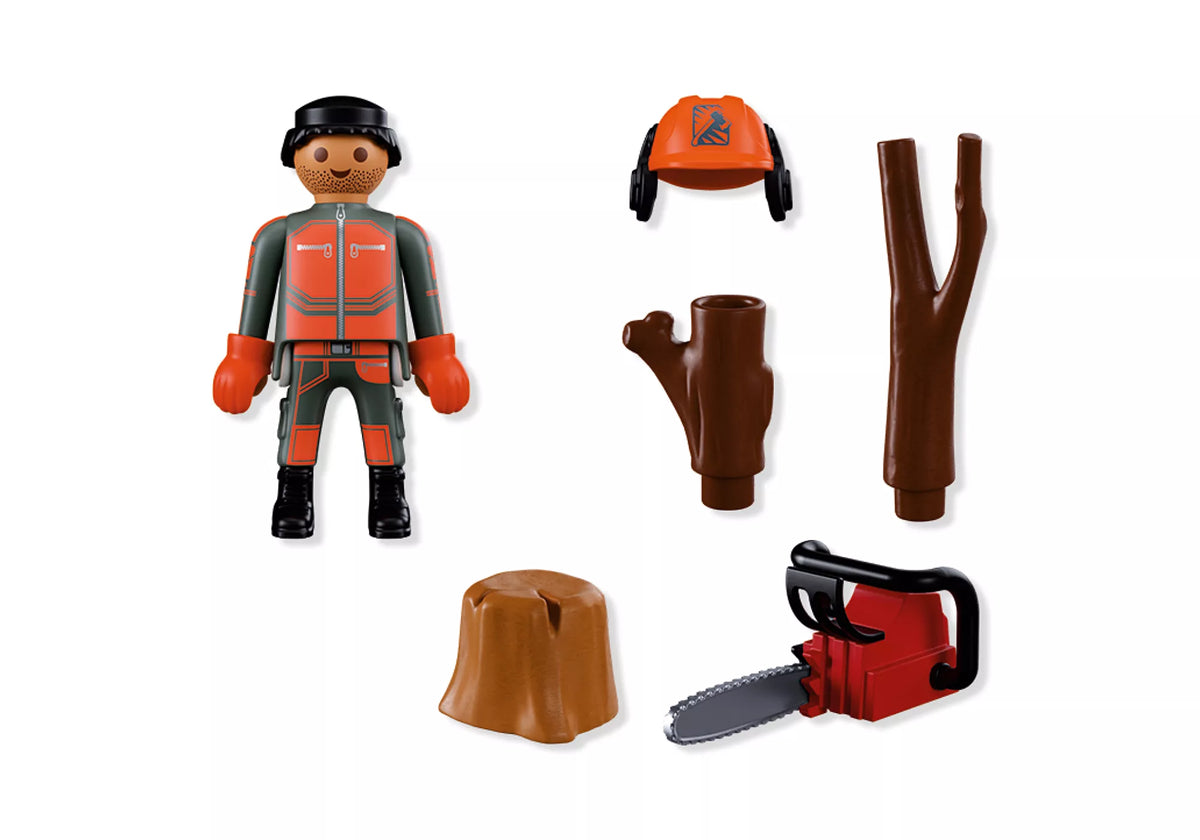 Playmobil Special Plus Forest Worker with Chainsaw 72150