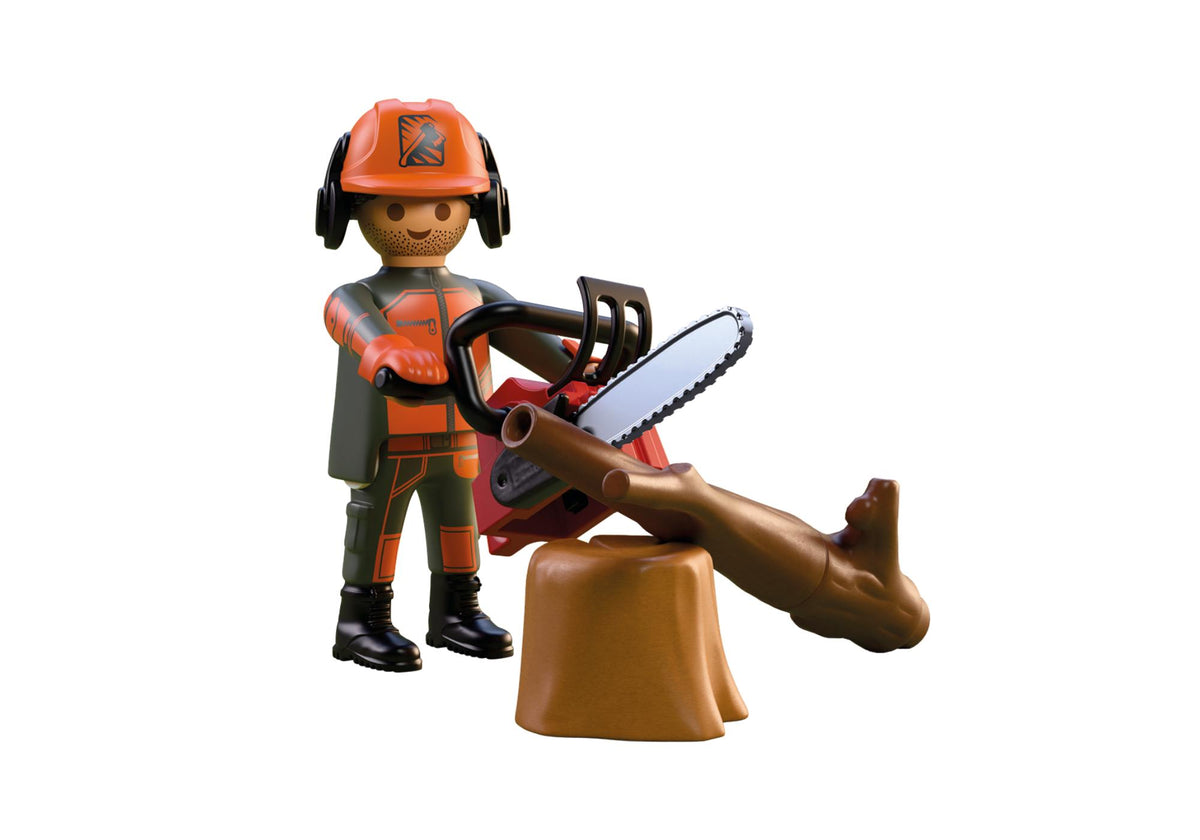 Playmobil Special Plus Forest Worker with Chainsaw 72150