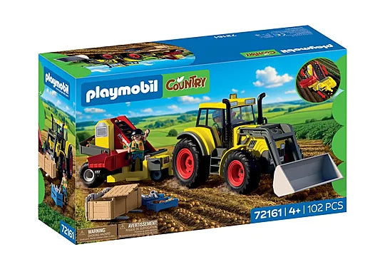 Large Tractor with Potato Harvester - Playmobil Country 72161