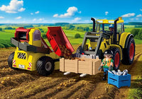 Large Tractor with Potato Harvester - Playmobil Country 72161