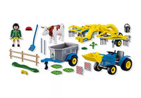 Small Tractor with Hay Swather - Playmobil Country 72163