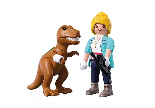 T-Rex with Explorer - Playmobil Duo Pack 72172
