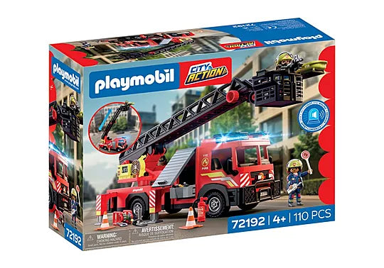 NEW! Fire Ladder Truck  - Playmobil City Action 72191