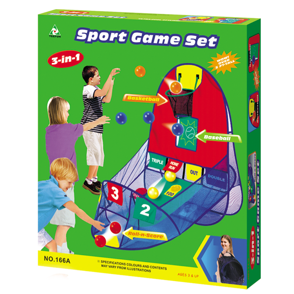 3 in 1 Sports Target Game