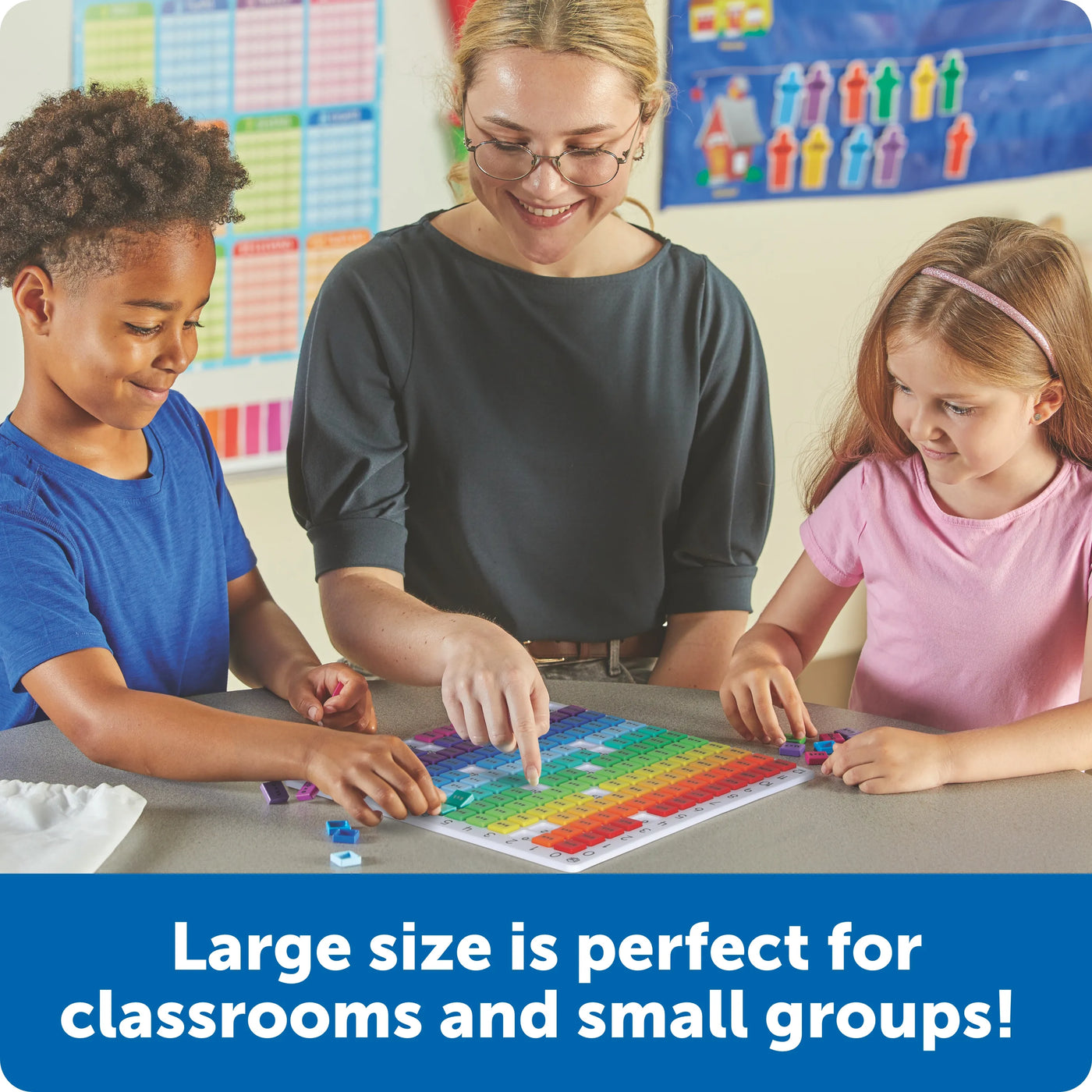 Learning Recourses Math Rainbow Multiplication Board