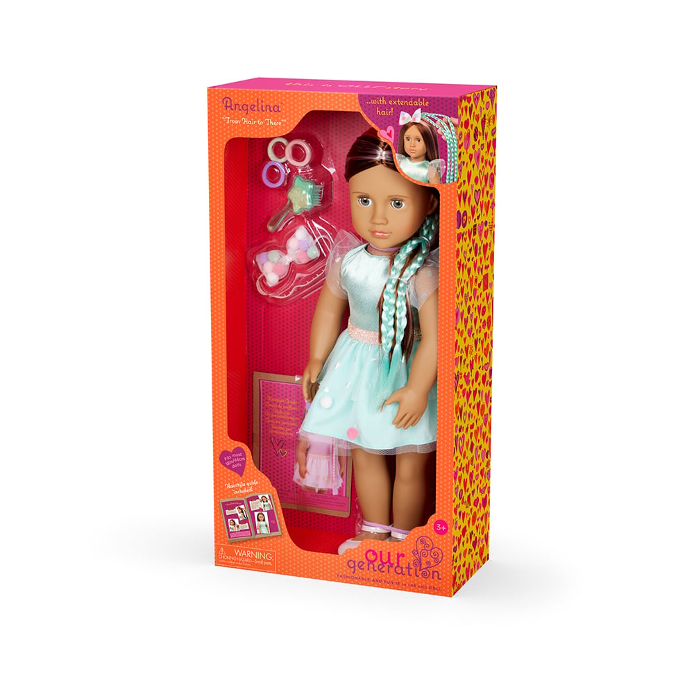 Our Generation Angelina  - Deluxe Hair Grow Doll