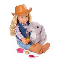 Our Generation Hop In Bunny in Carrier