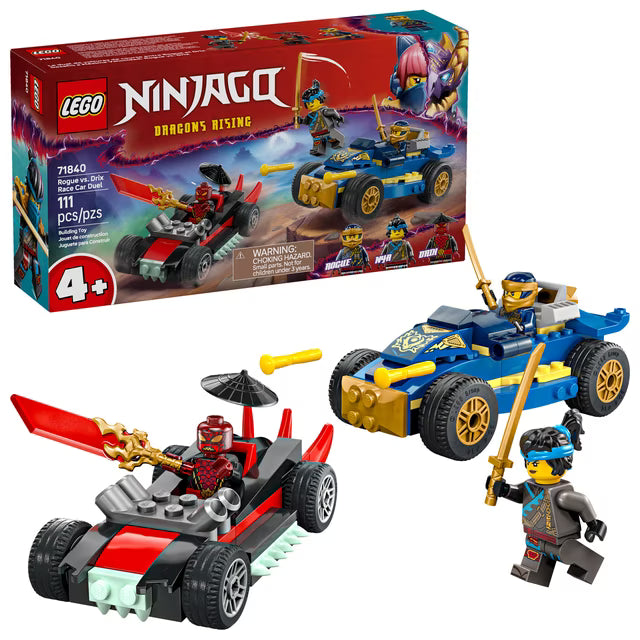 Race Car Duel Rogue vs. Drix - Lego Ninjago 71840