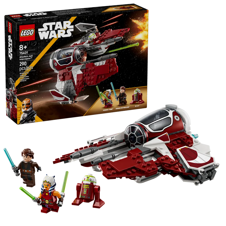 Lego Star Wars Ahsoka's Jedi Interceptor 75401