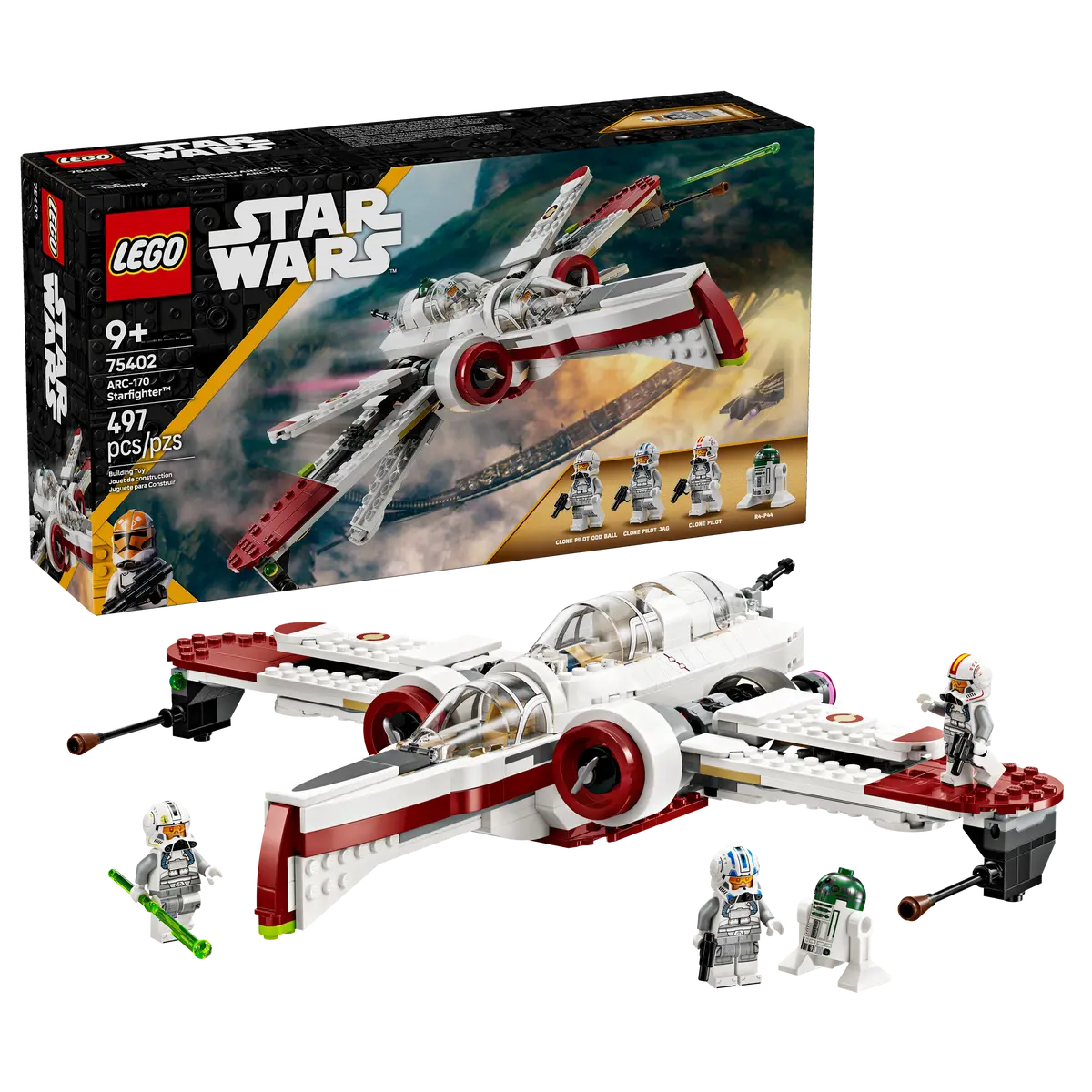 Lego Star Wars ARC-170 Starfighter 75402