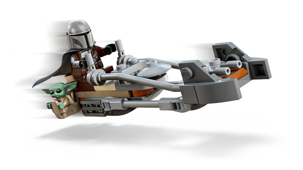 The Mandalorian & Grogu Speeder Bike - Lego Star Wars 75436