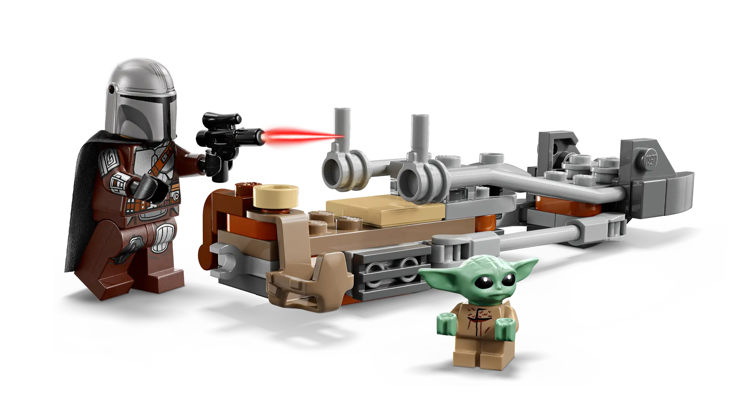 Lego Star Wars The Mandalorian & Grogu's Speeder Bike 75436
