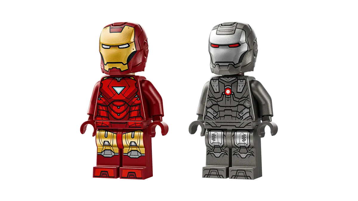 Lego Marvel Iron Man & War Machine VS Hammer Drones 76320
