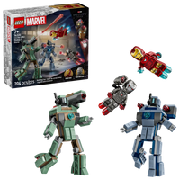 Lego Marvel Iron Man & War Machine VS Hammer Drones 76320