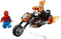 Lego Marvel Spider Man vs Ghost Rider Motorcycle 76335